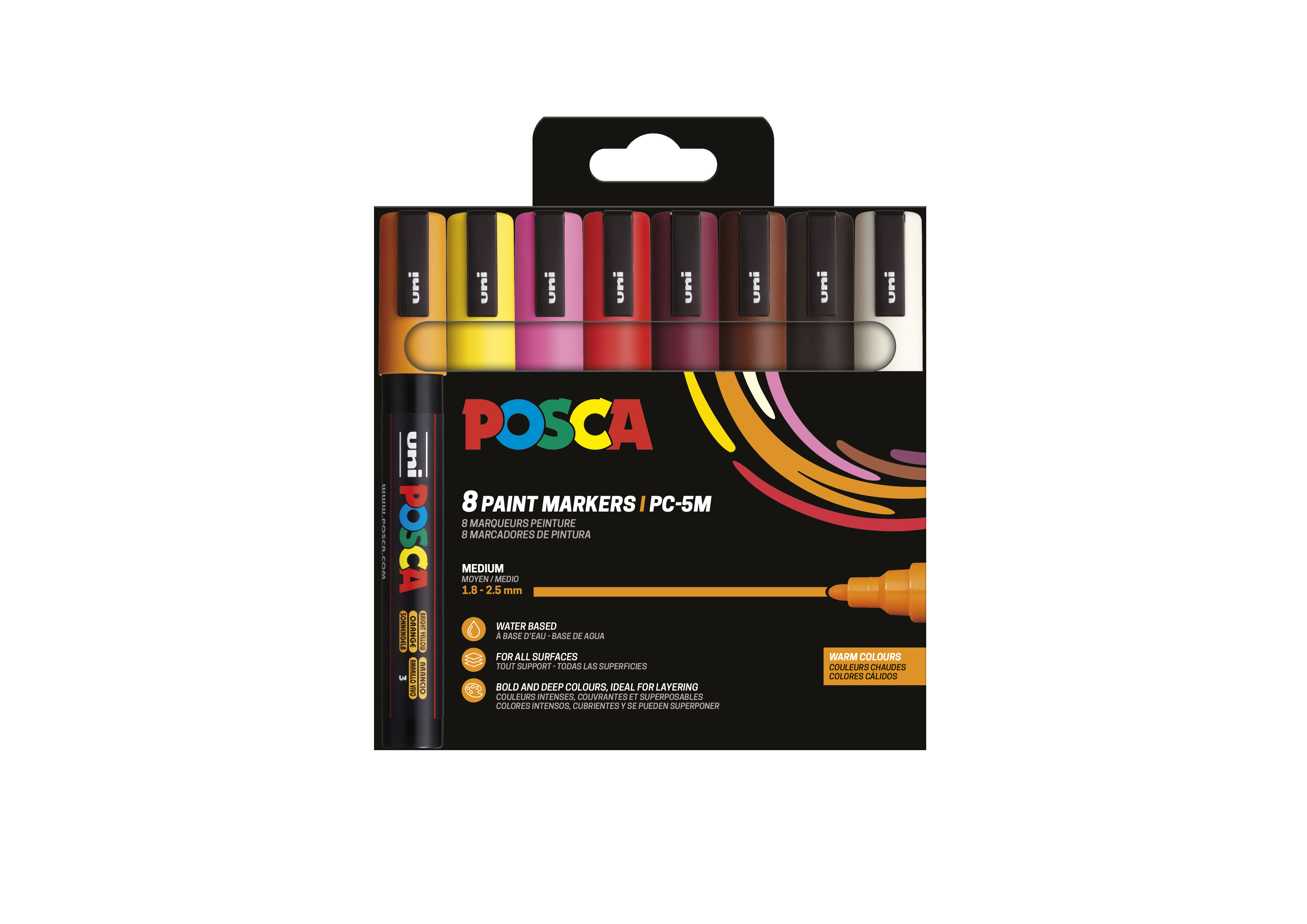 PC-5M 8P SET WARM COLOR